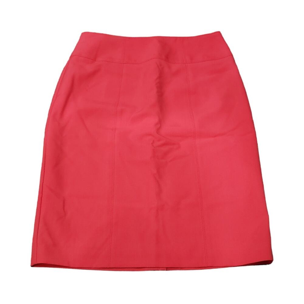 Worthington Pink Coral Straight Pencil Knee High Dress Skirt | Size 4